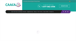 Desktop Screenshot of caafaaz.org